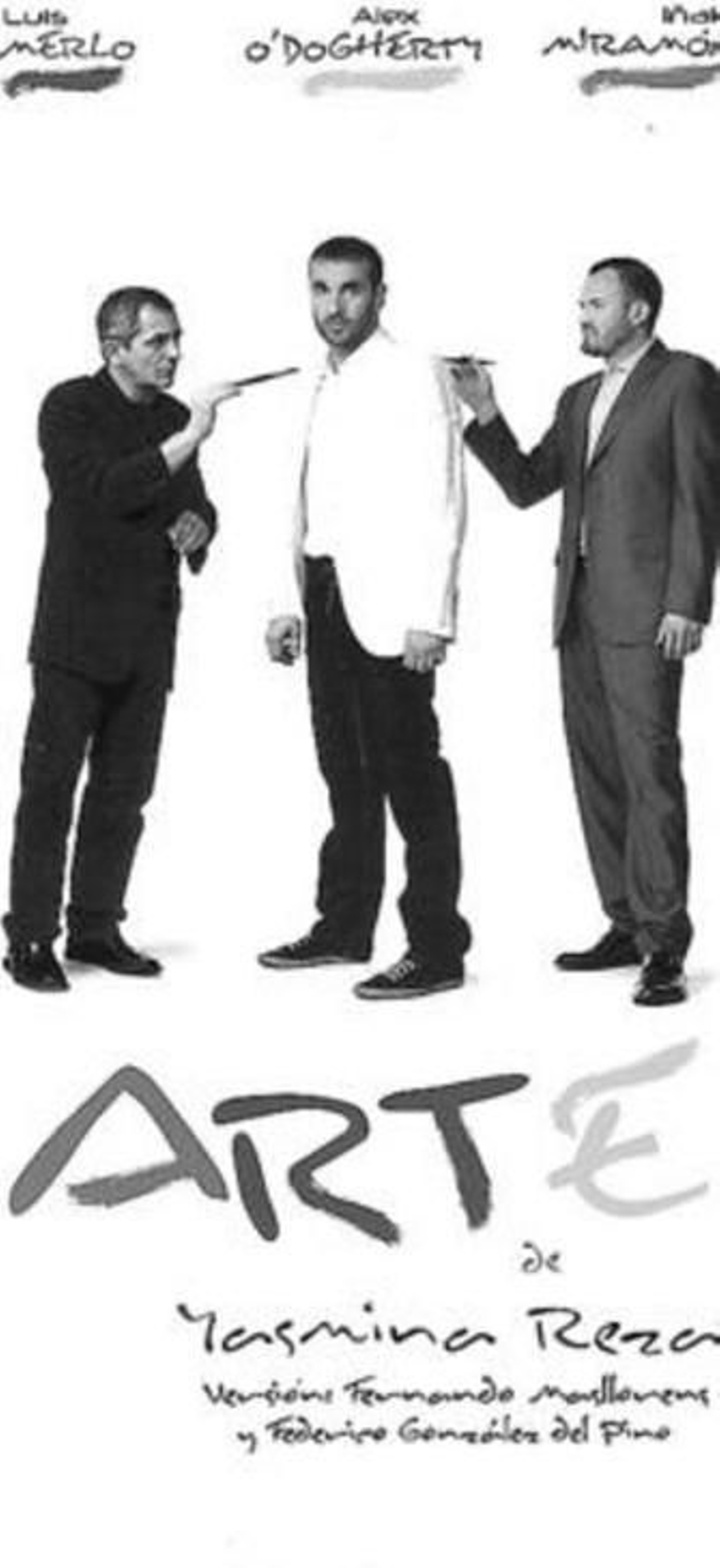 Cartel de la obra Arte.