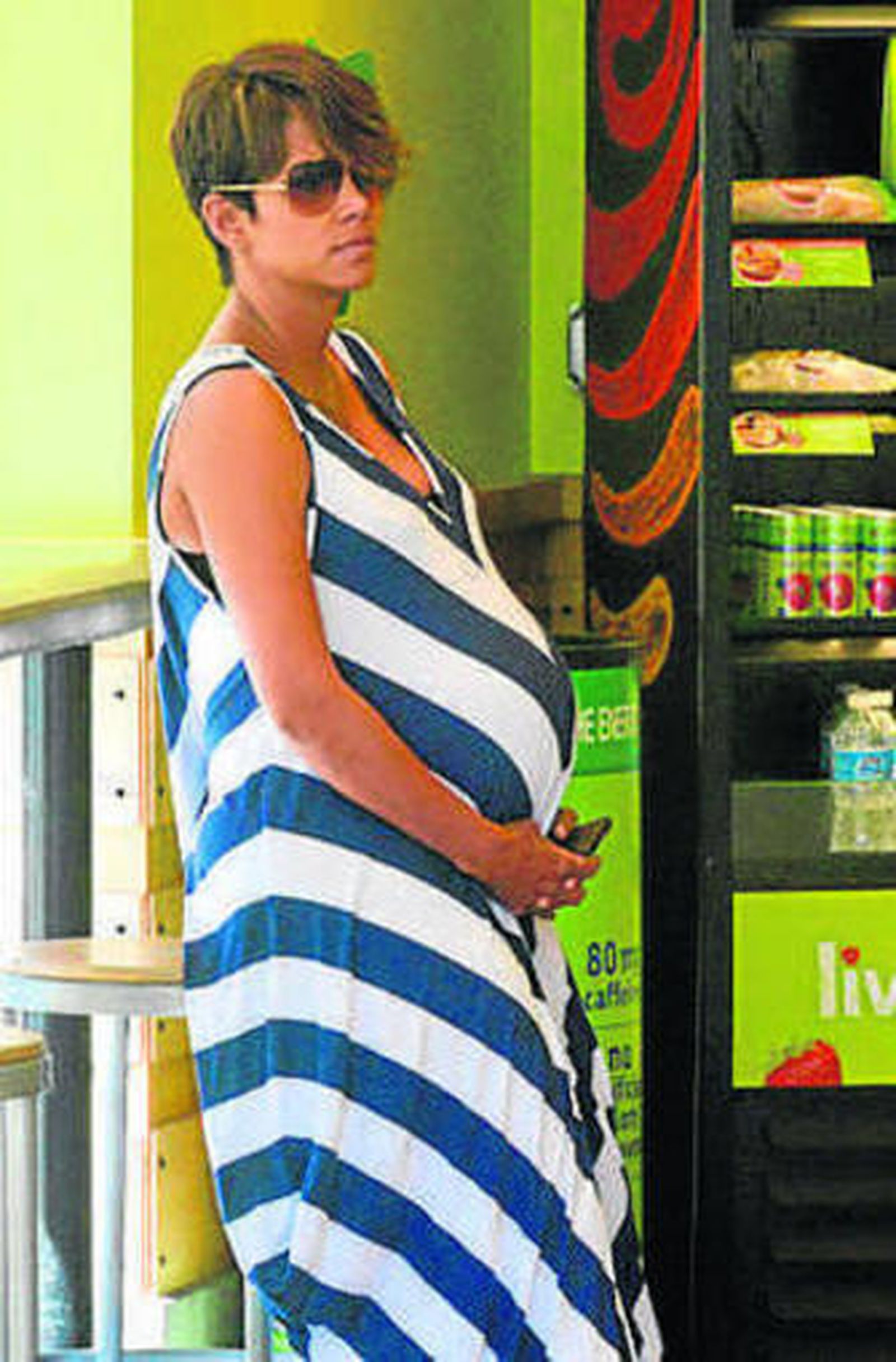 El estilazo de Halle Berry a pocos días de dar a luz