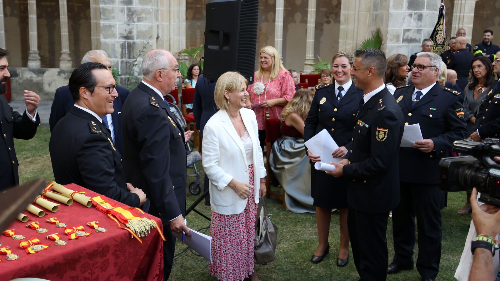 Entrega de medallas de la Asociación Santo Ángel de la Policía Nacional de Jerez