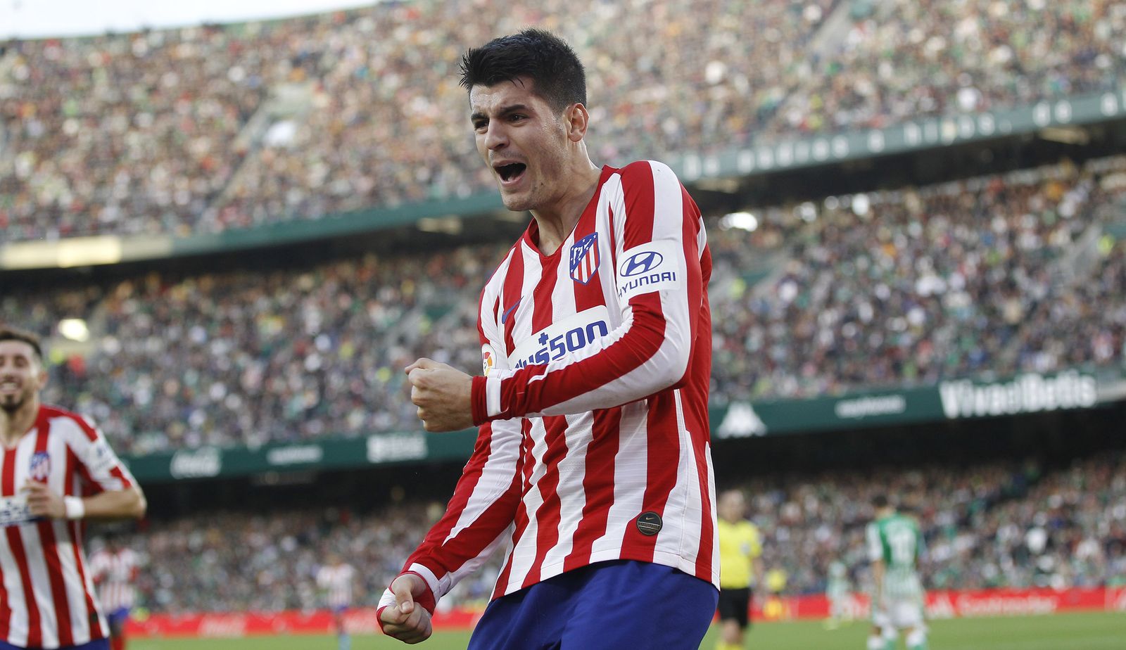 Las imágenes del Betis-atlético de Madrid