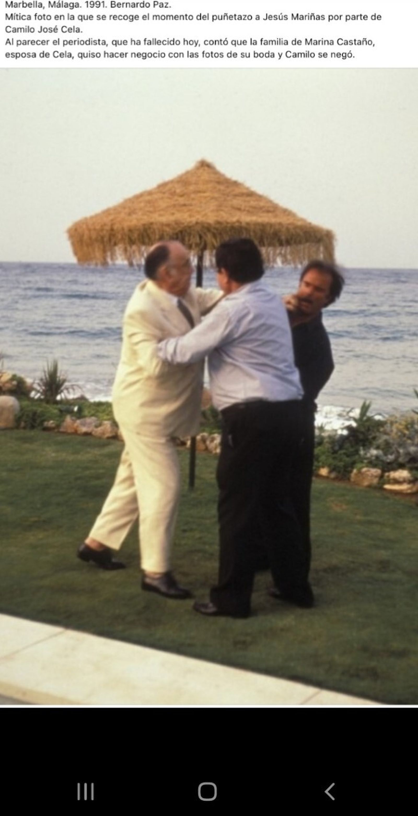 La foto tomada por Bernardo Paz compartida en las redes