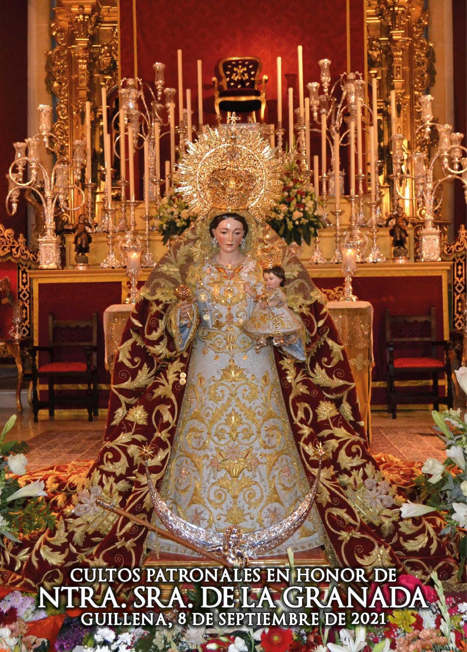 El 8 de septiembre se celebra el Día de la Patrona de la Villa de Guillena.