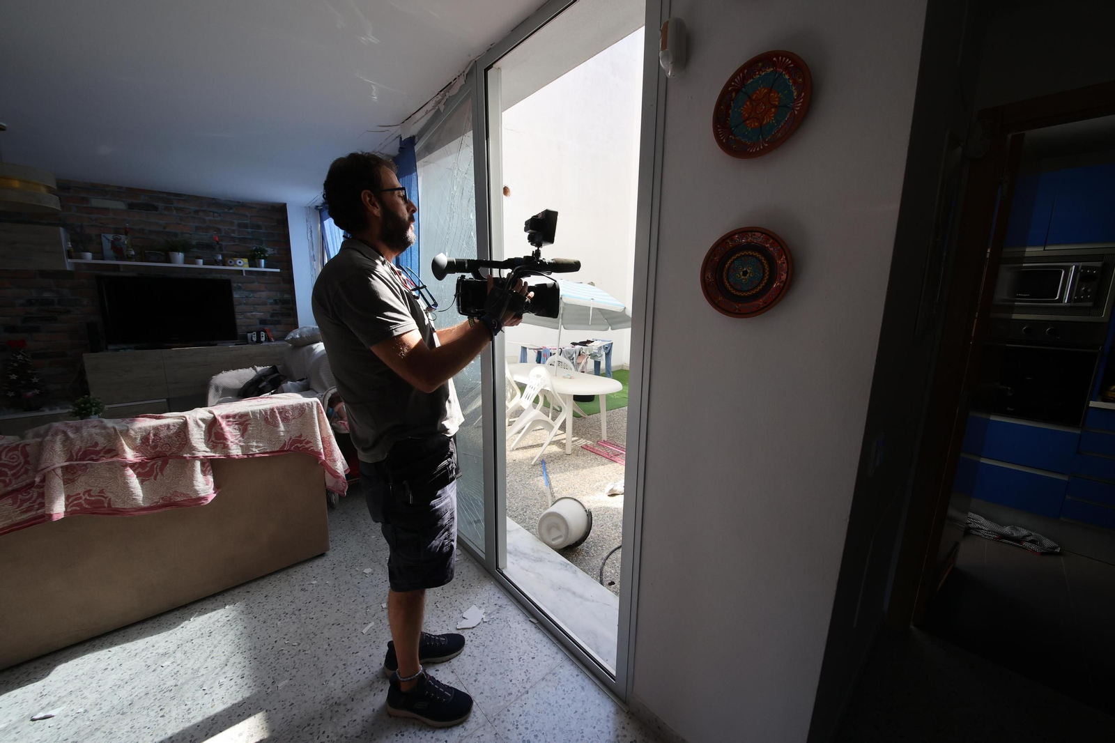 Así quedó la vivienda más afectada por la explosión de gas en Estella del Marqués