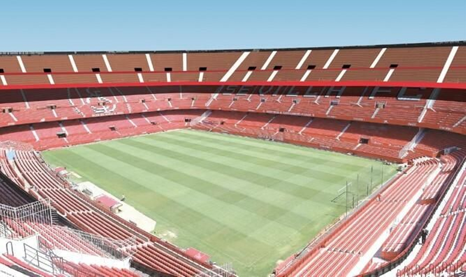 Recreación del estadio Sánchez-Pizjuán con el tercer anillo