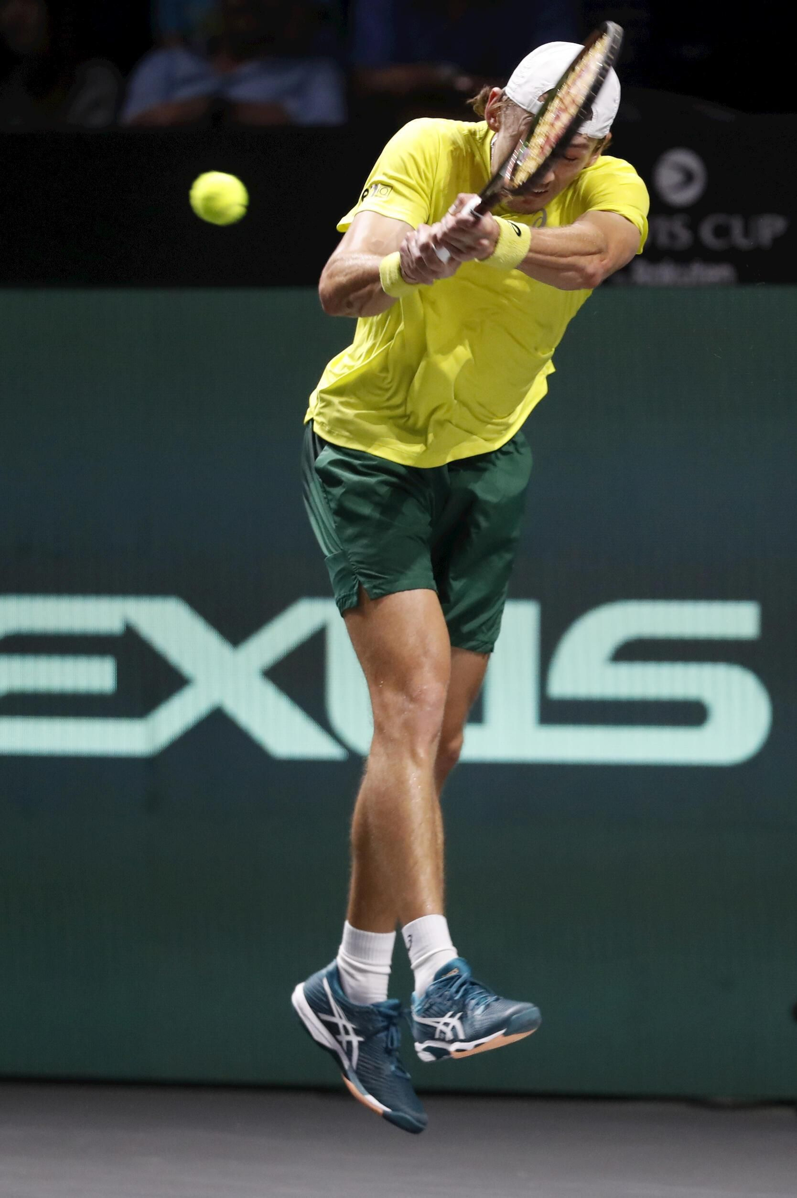 Alex de Miñaur - Marin Cilic de la Copa Davis de Málaga