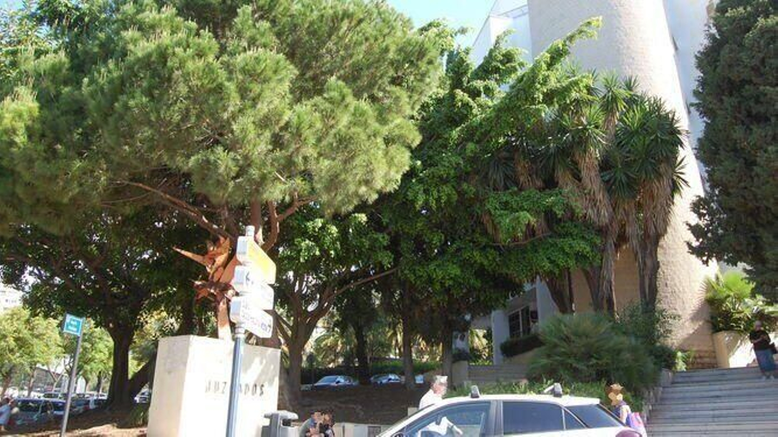 Los juzgados de Intrucción de la avenida Mayorazgo, en Marbella.