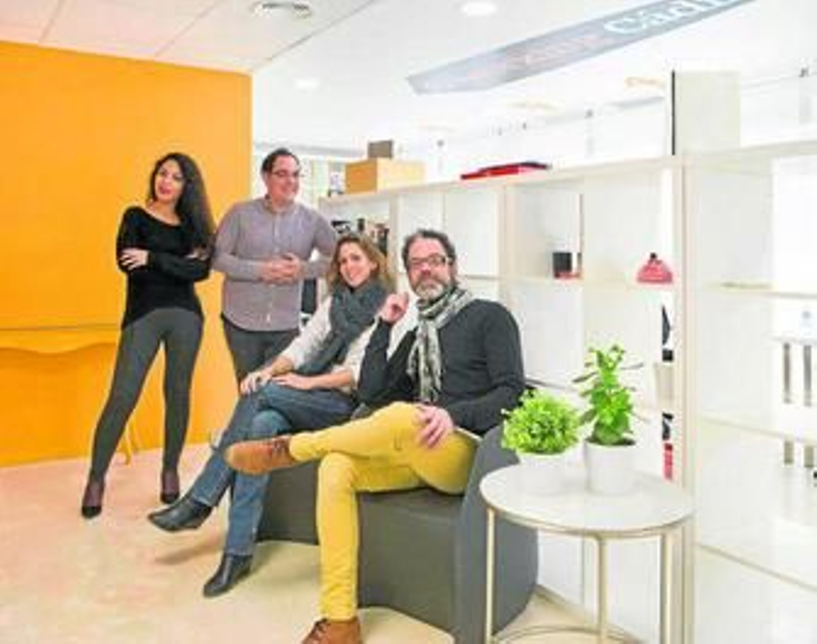 Los coworkers de Coworking Cádiz.