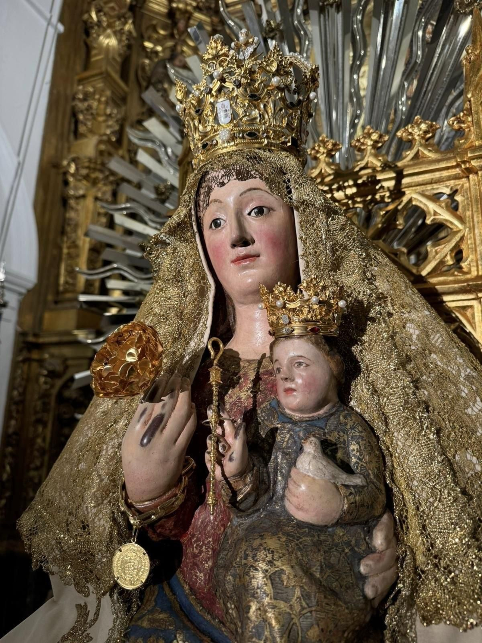 La imponente Virgen de Valme