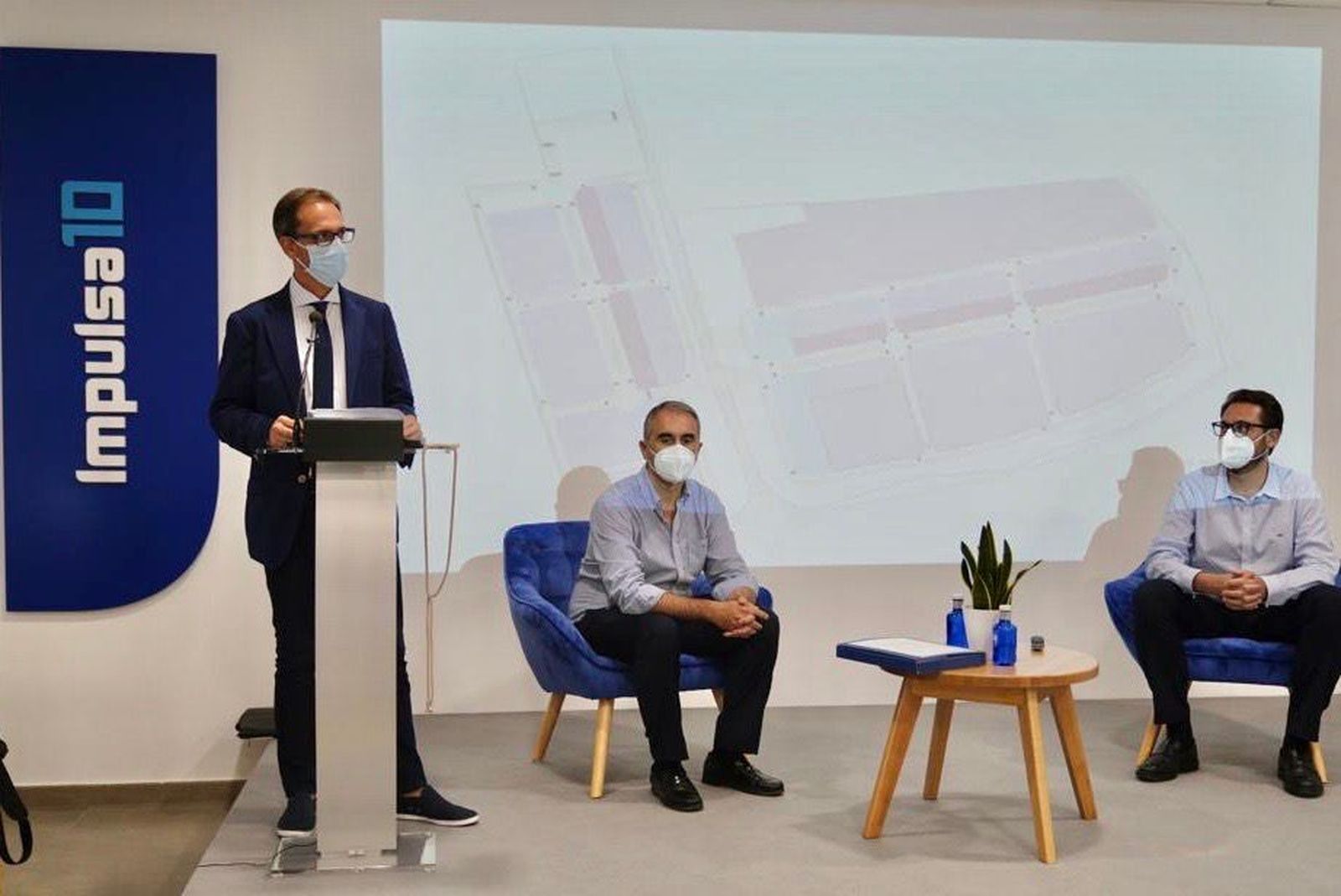 Presentación del plan de reparcelación del nuevo polígono industrial.