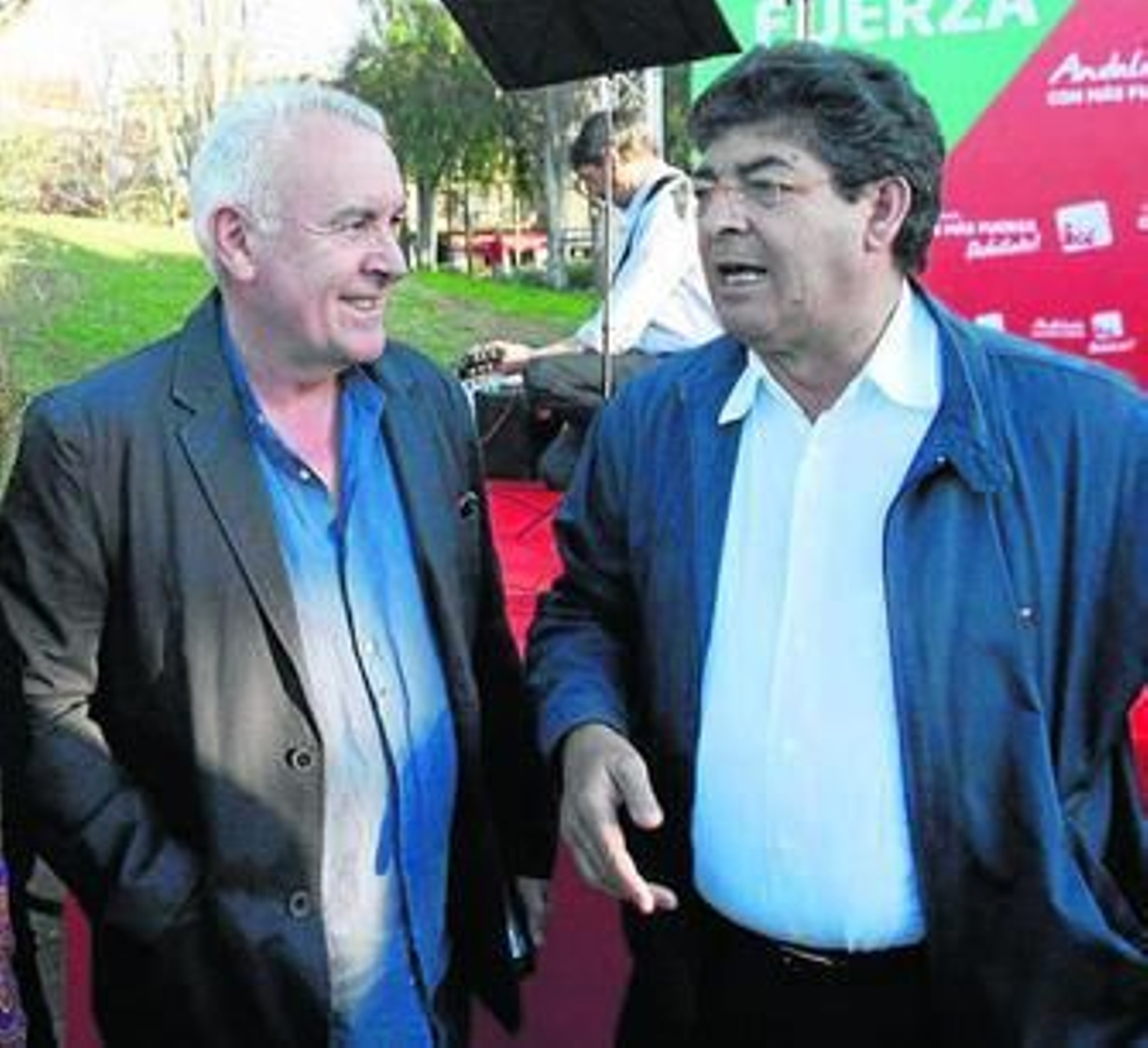 Cayo Lara y Diego Valderas, en una imagen reciente.