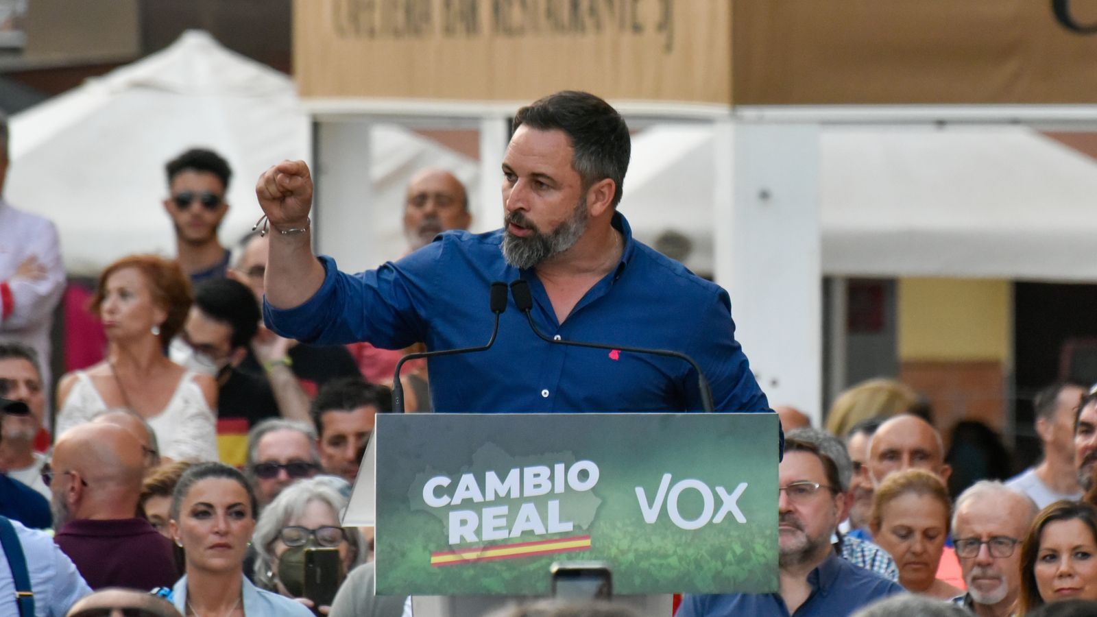 Las fotos del mitin de Vox en Algeciras