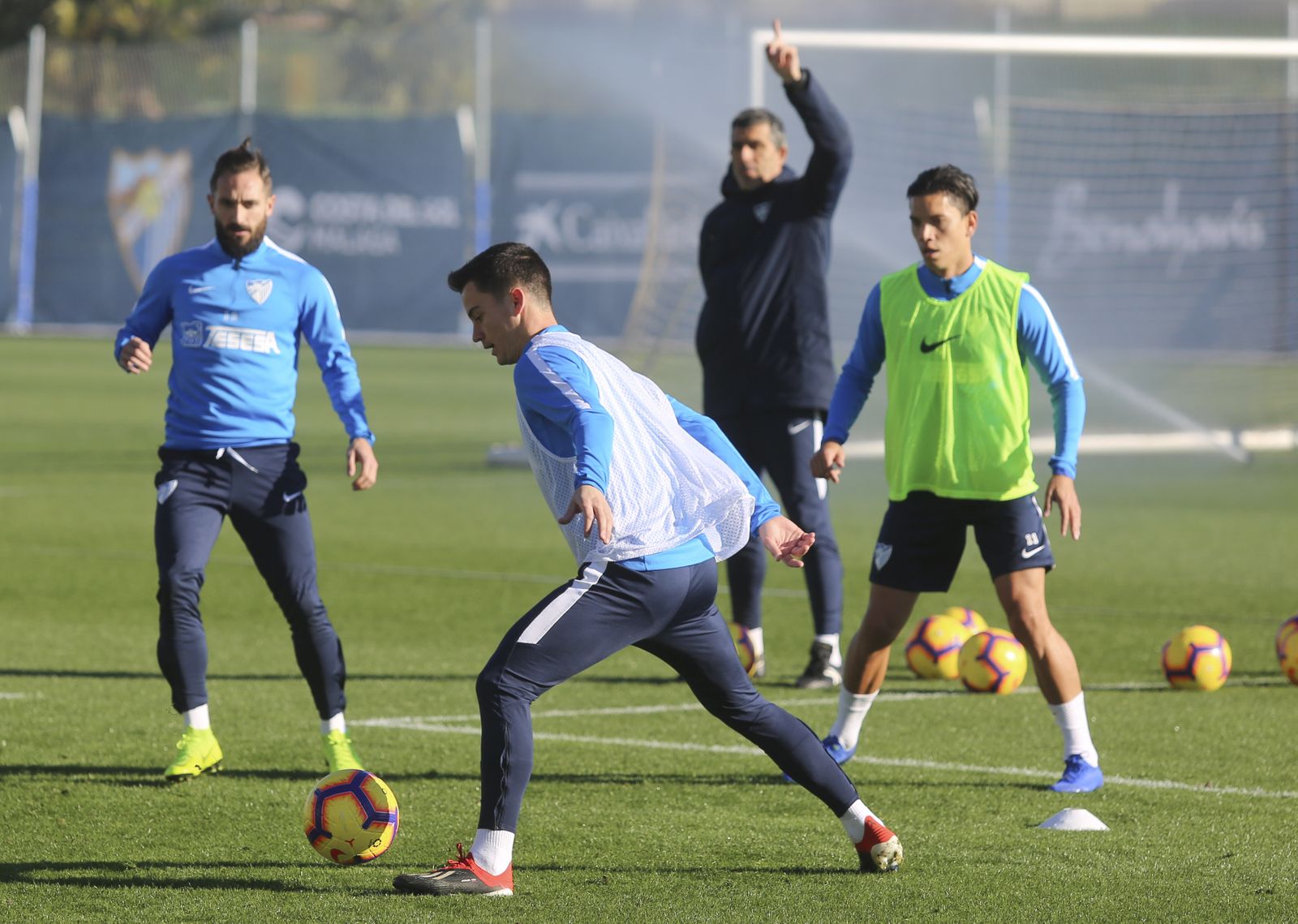 La tercera etapa de Muñiz en el Málaga en fotos