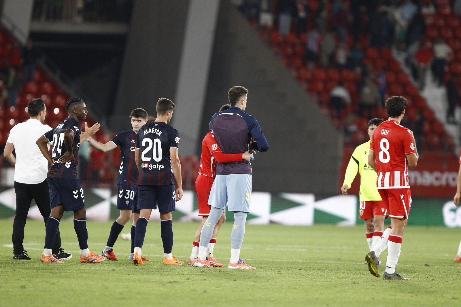 Las fotos del partido U.D. Almería - S.D. Eibar