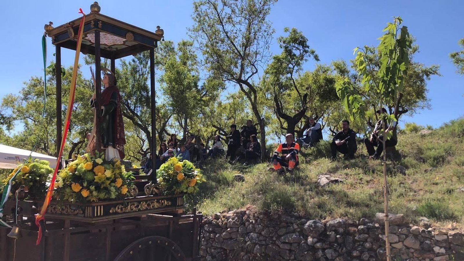 Romería de Santa Quiteria en ediciones pasadas.