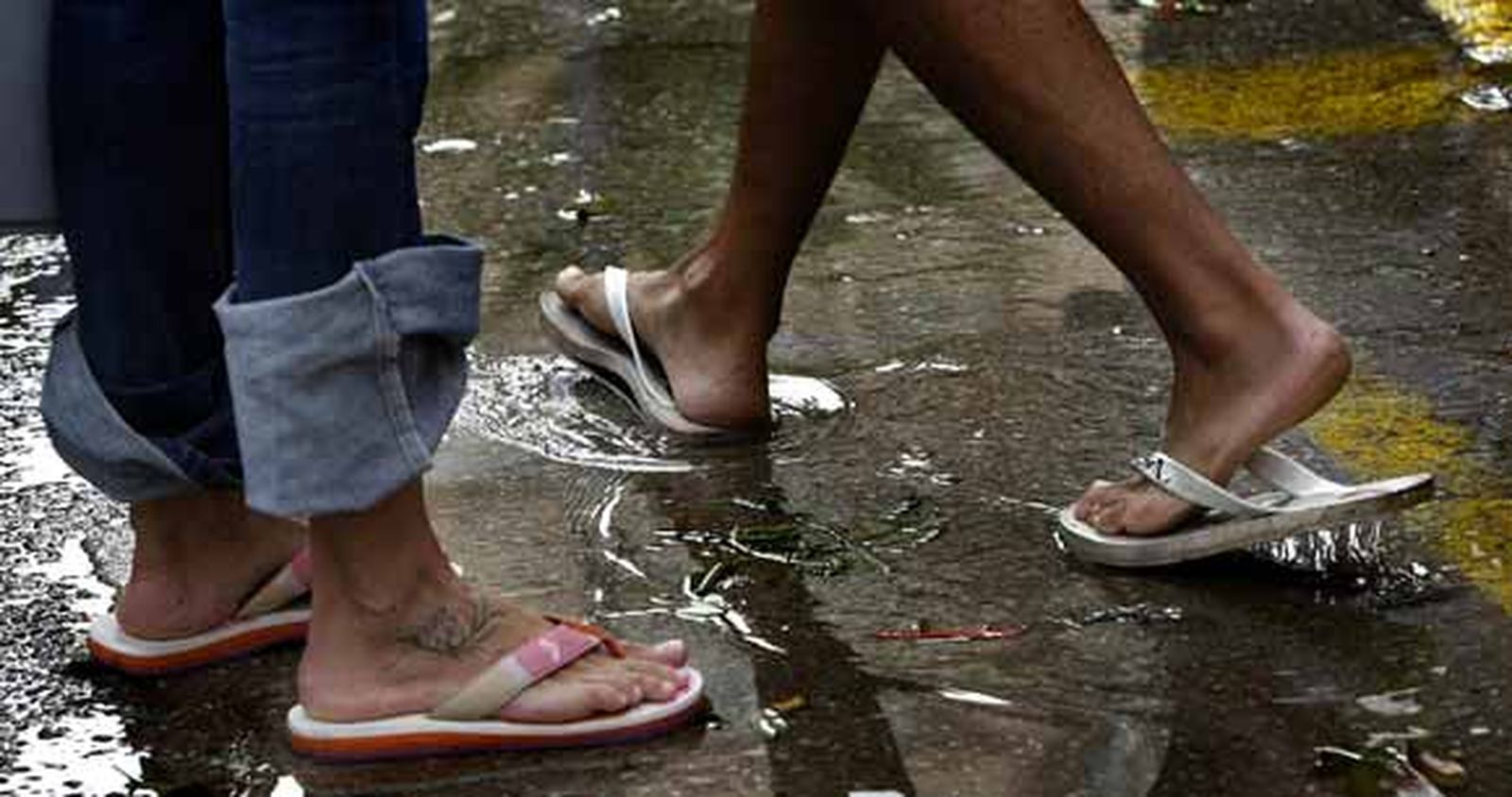 Chanclas, un calzado muy perjudicial