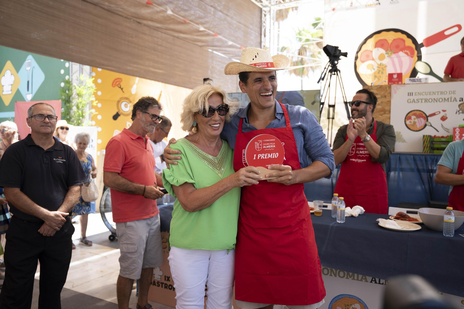 En imágenes: el I Concurso de Gamba Roja de la Feria de Almería