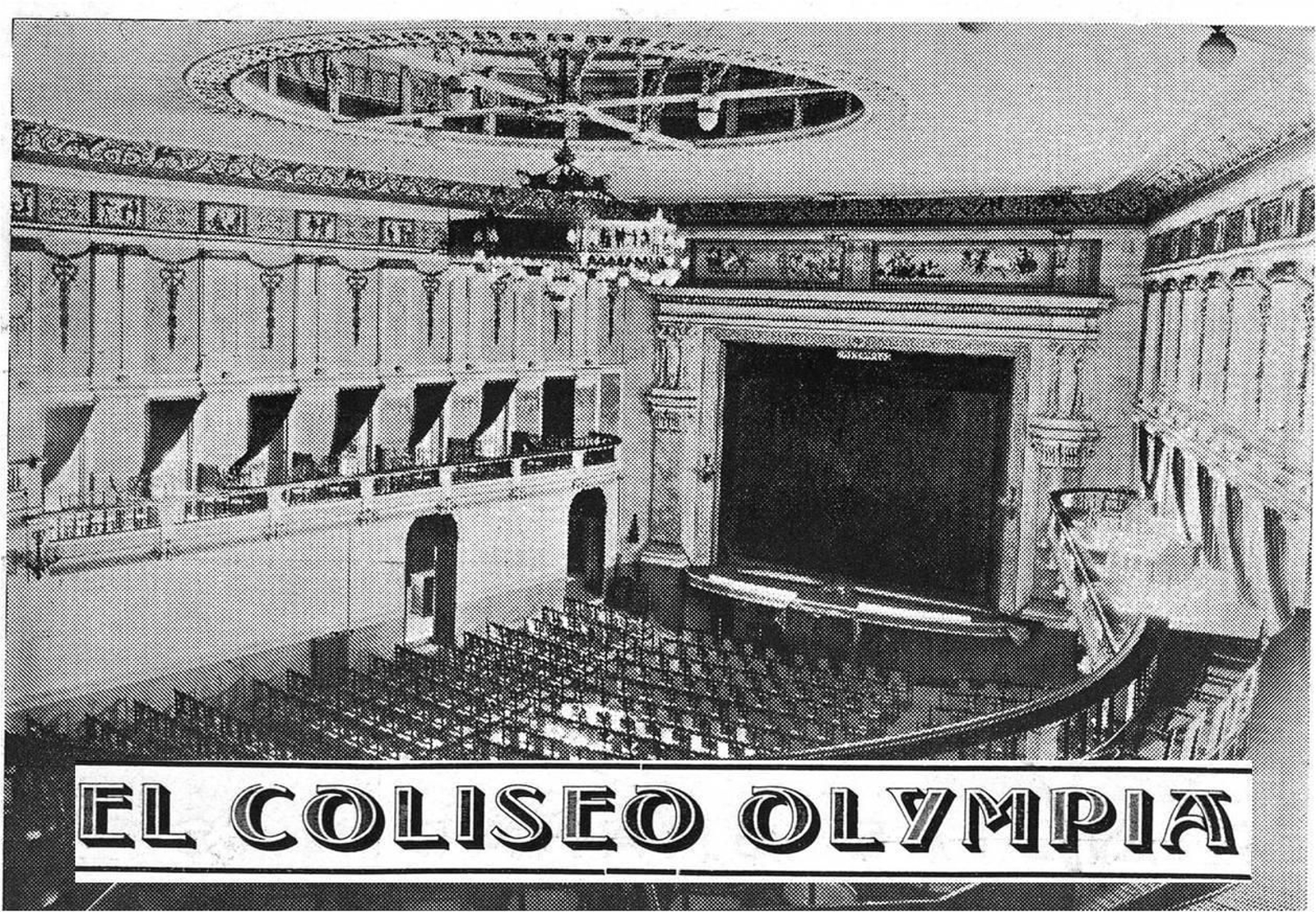 Vista interior del Teatro Oympia