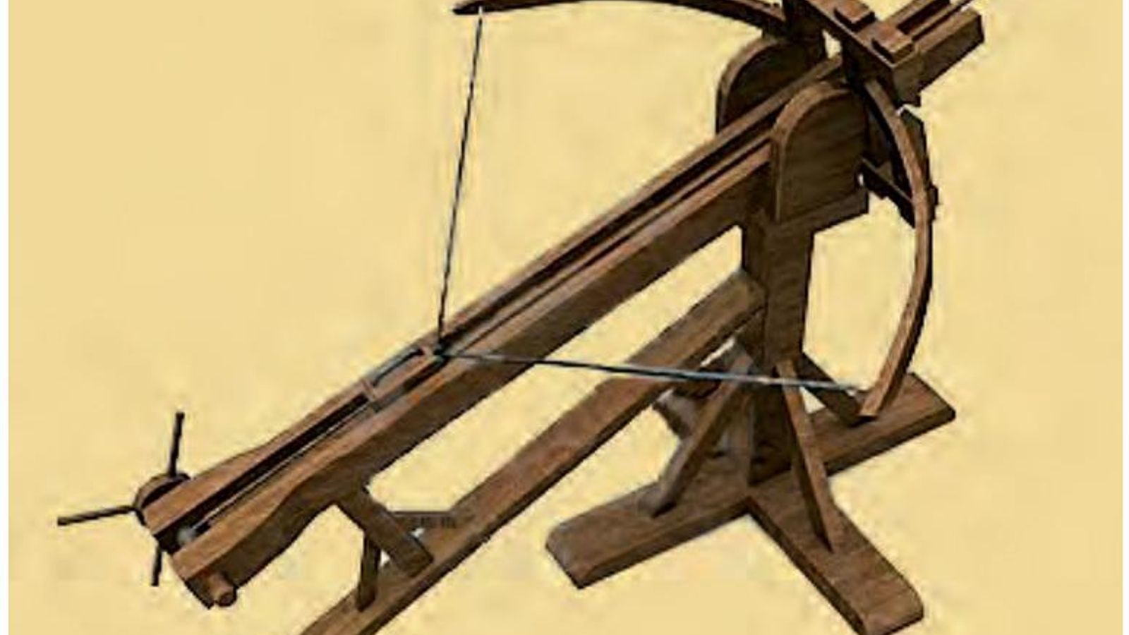 Reproducción de una balista.