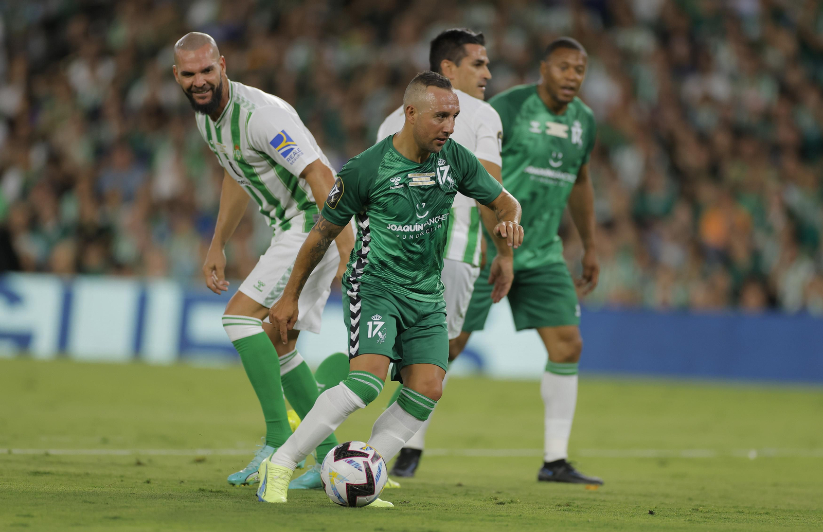 Las imágenes del partido de despedida de Joaquín