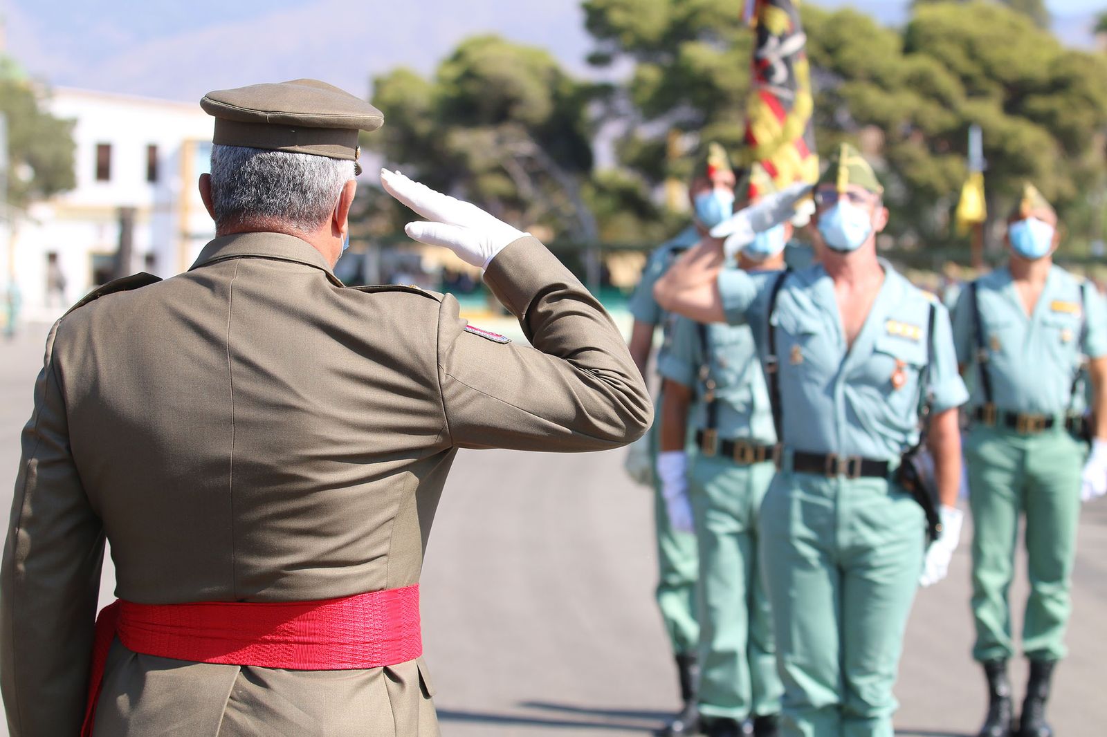 Fotogalería El Jefe del Estado Mayor del Ejército preside el acto conmemorativo del CI aniversario de La Legión