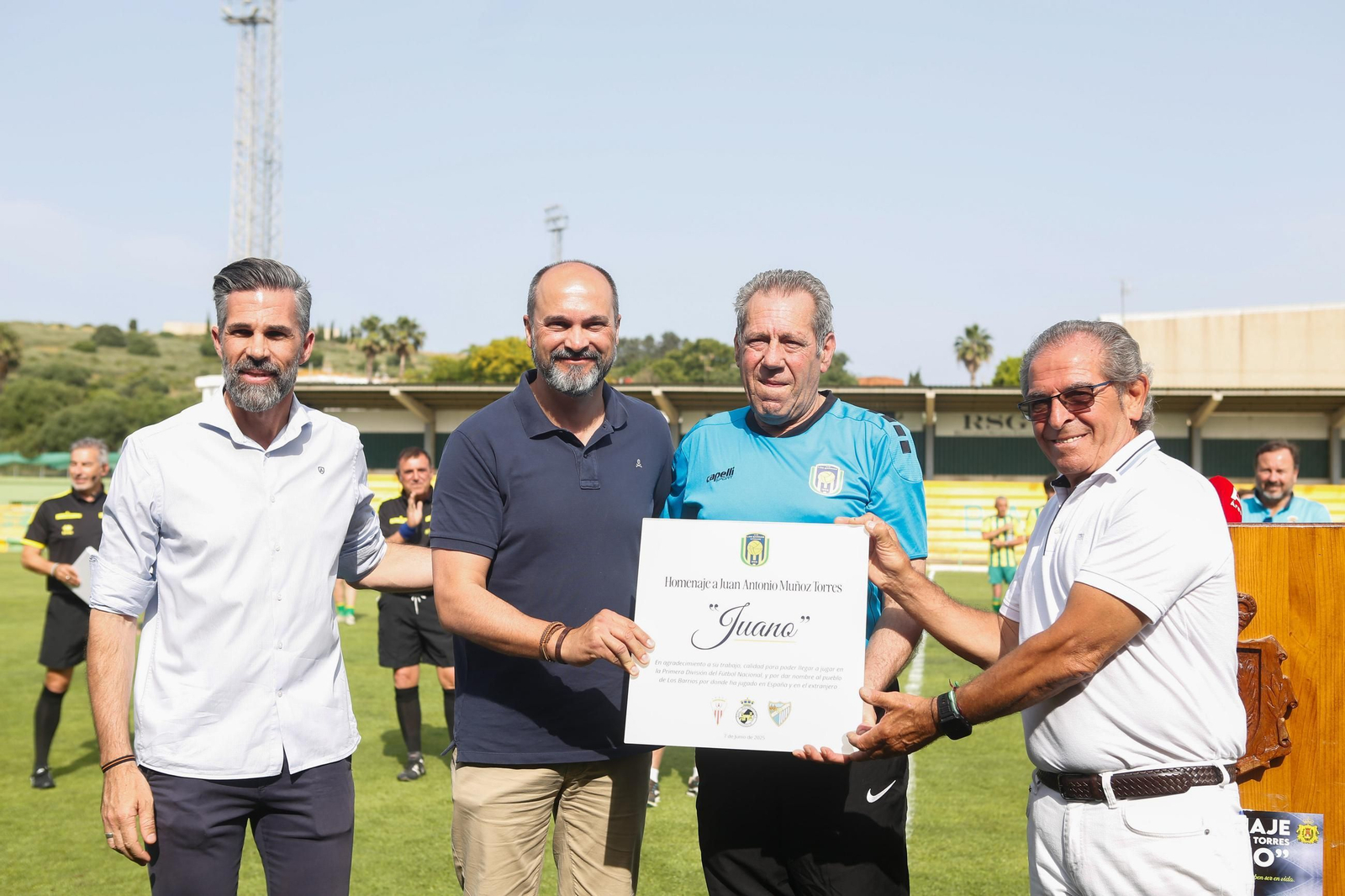 Las fotos del homenaje a Juano en Los Barrios Las fotos del homenaje a Juano en Los Barrios