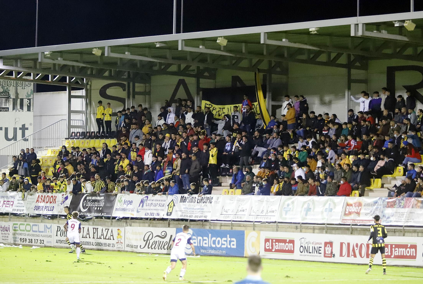 Imágenes del encuentro de Copa del Rey entre el San Roque de Lepe y el Mirandés