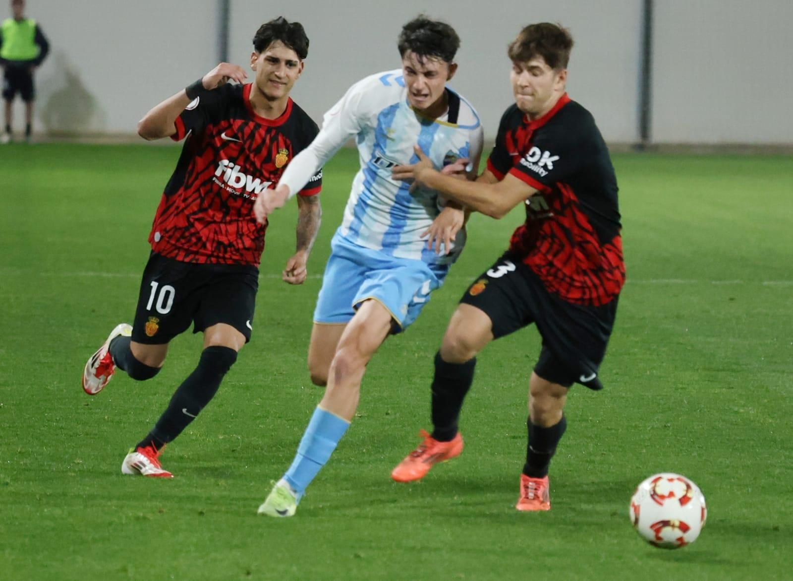 Épica remontada del Málaga CF al Mallorca en la Copa del Rey Juvenil