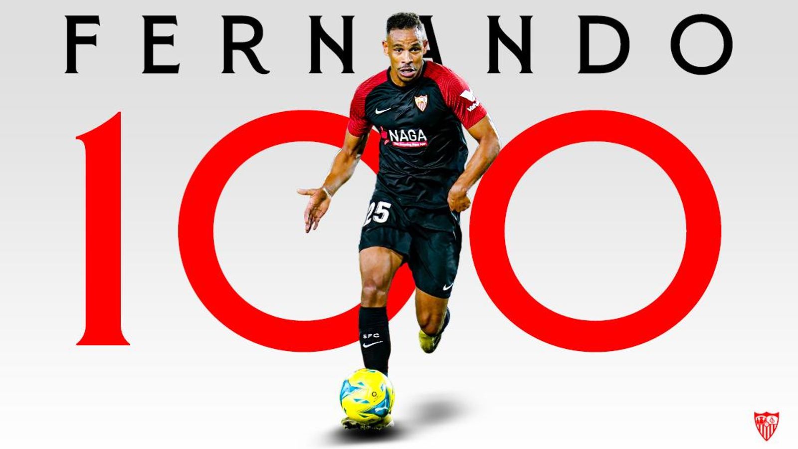 Carátula editada por el club para celebrar el registro de Fernando.