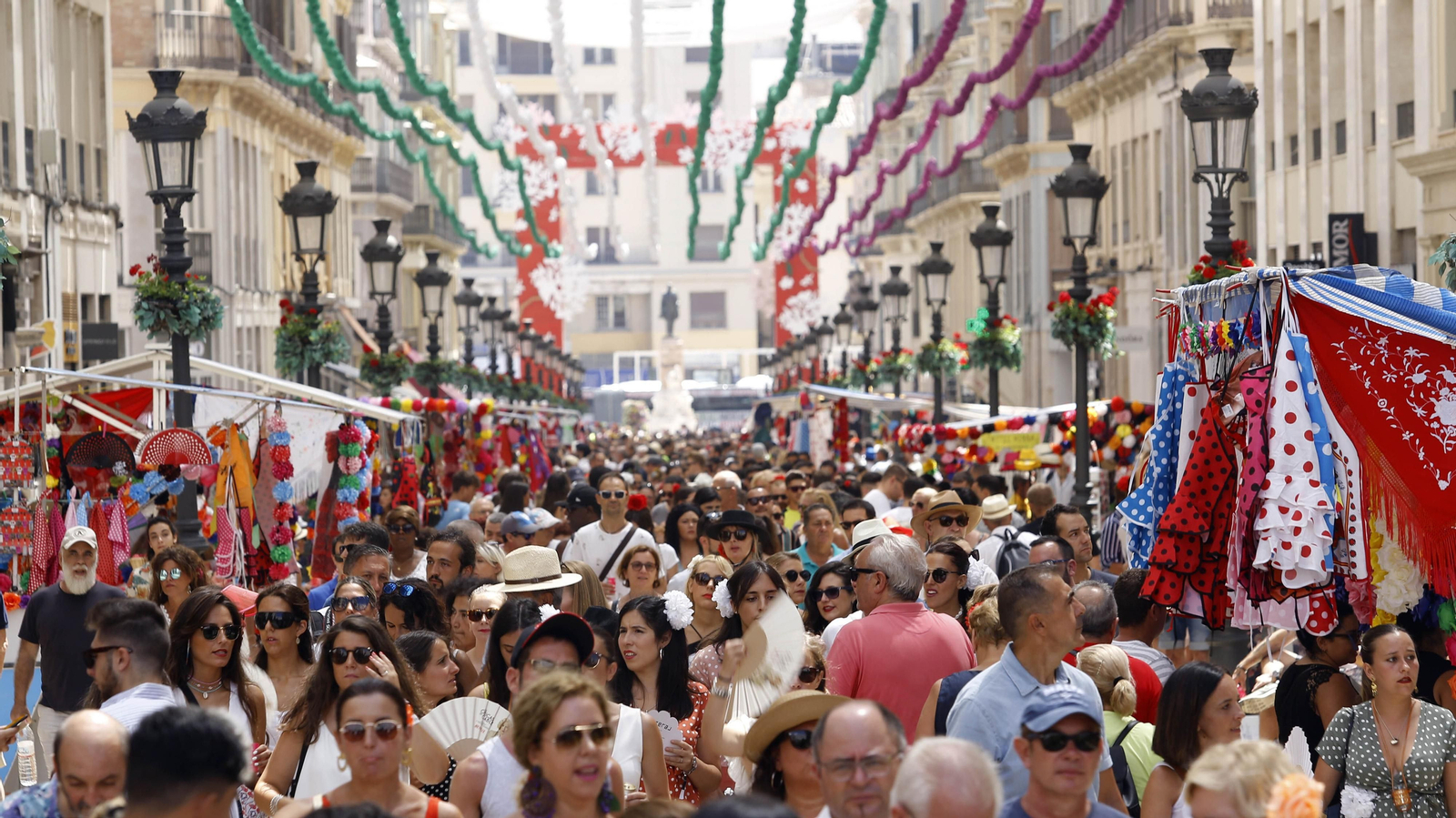 Feria en el Centro Histórico.