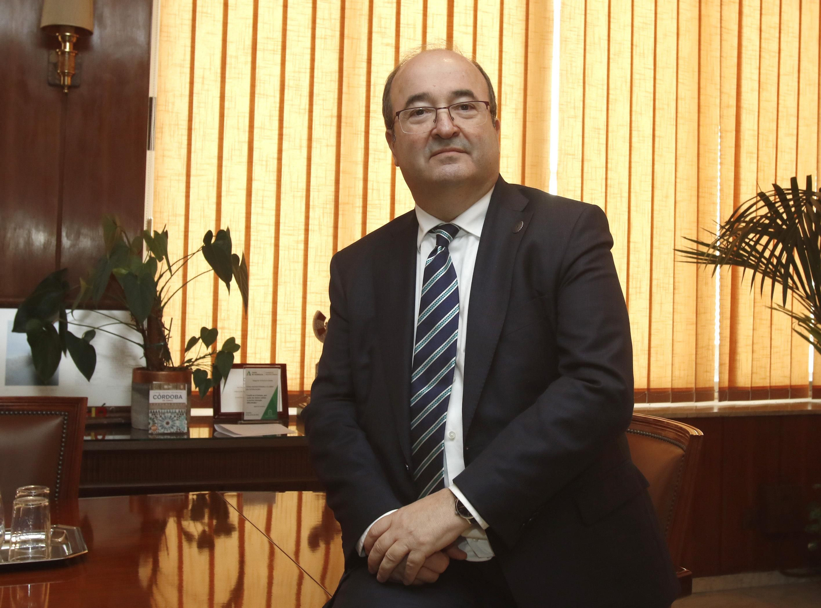 Iceta, en la Subdelegación del Gobierno en Córdoba. Iceta, en la Subdelegación del Gobierno en Córdoba.