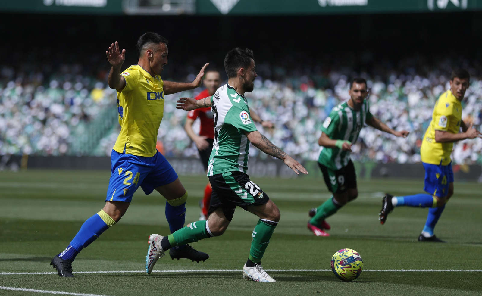 Las imágenes del Real Betis-Cádiz CF