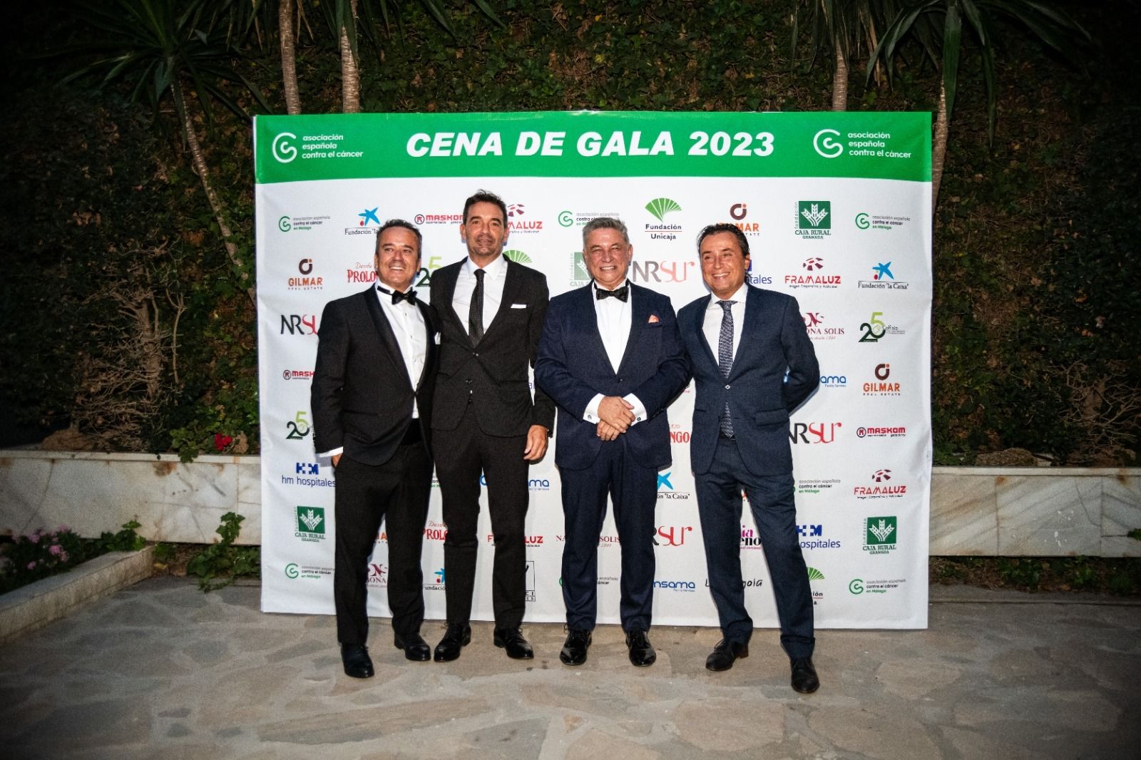 La gala anual de la Asociación Española Contra el Cáncer de Málaga, en imágenes