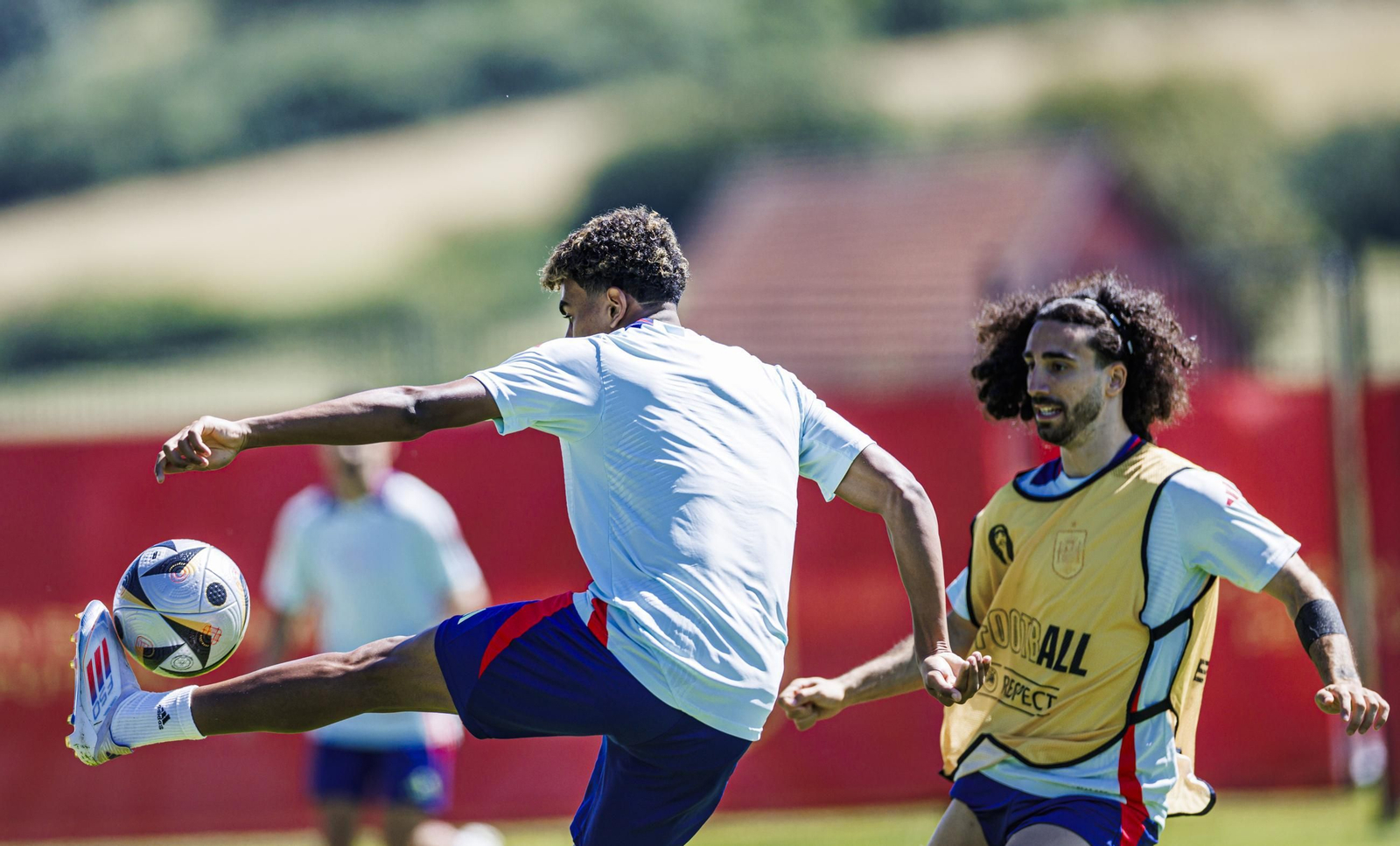 Las fotos de España antes de la semifinal contra Francia