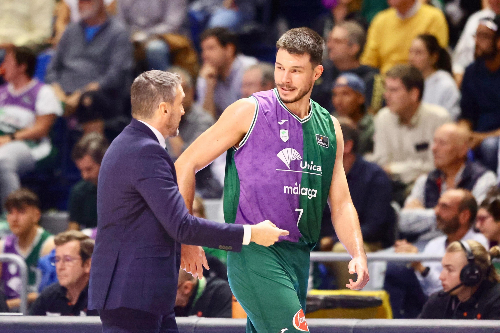 El Unicaja - Obradoiro, en imágenes