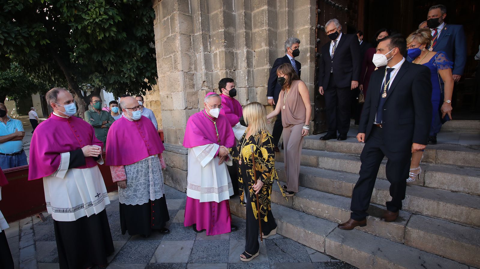 Traslado del Pendón en el día del patrón San Dionisio