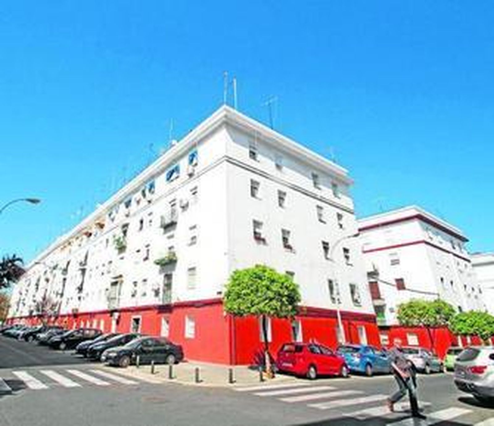 Los edificios del barrio sevillano del Tardón, donde nació Susana Díaz.