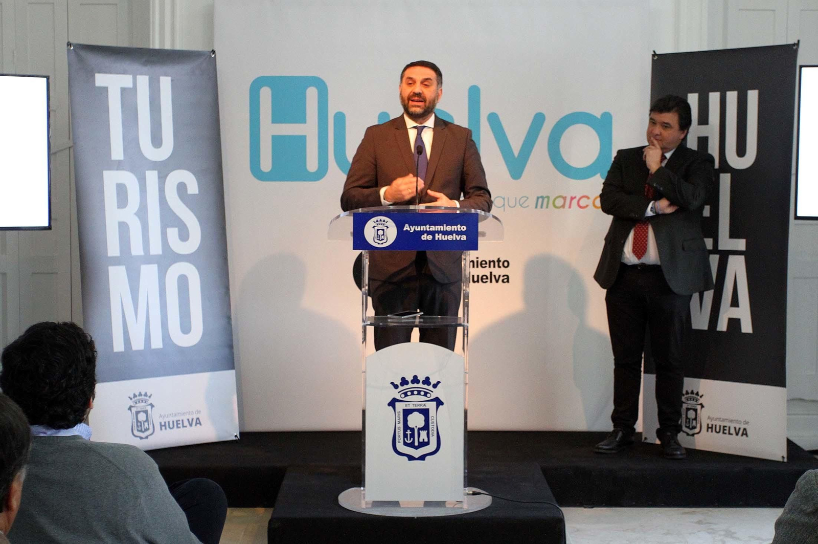 Imágenes de la presentación de la marca turística de Huelva.