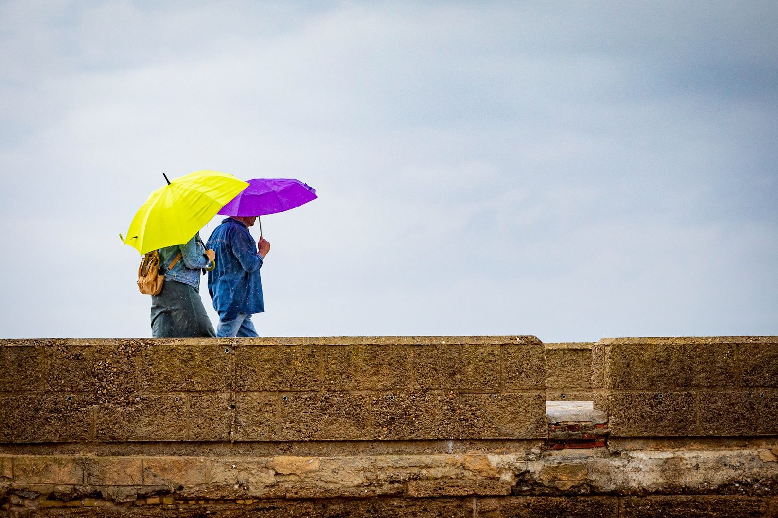 Las imágenes de las lluvias en Cádiz