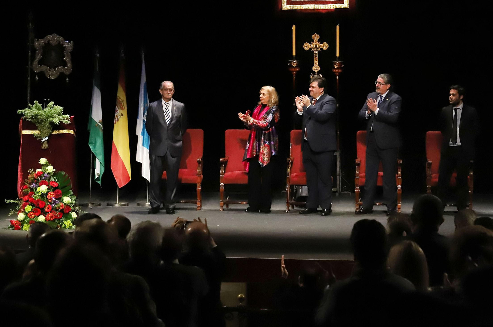 Imágenes del pregón de San Sebastián pronunciado por Manuel Correa