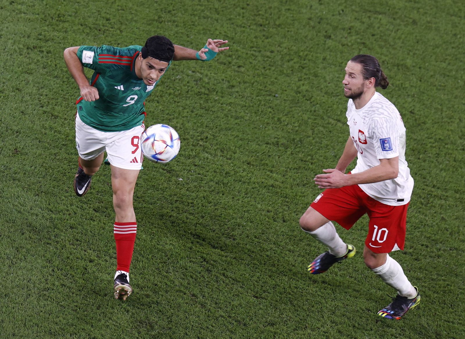 Las imágenes del México - Polonia