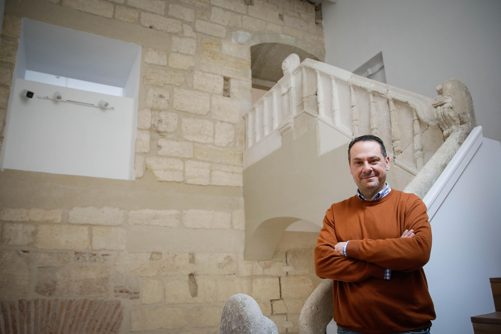 Imágenes de la entrevista realizada al director del Museo del Realismo Español Contemporáneo MUREC