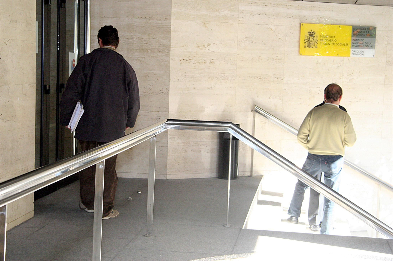 Fachada de la Tesorería de la Seguridad Social.