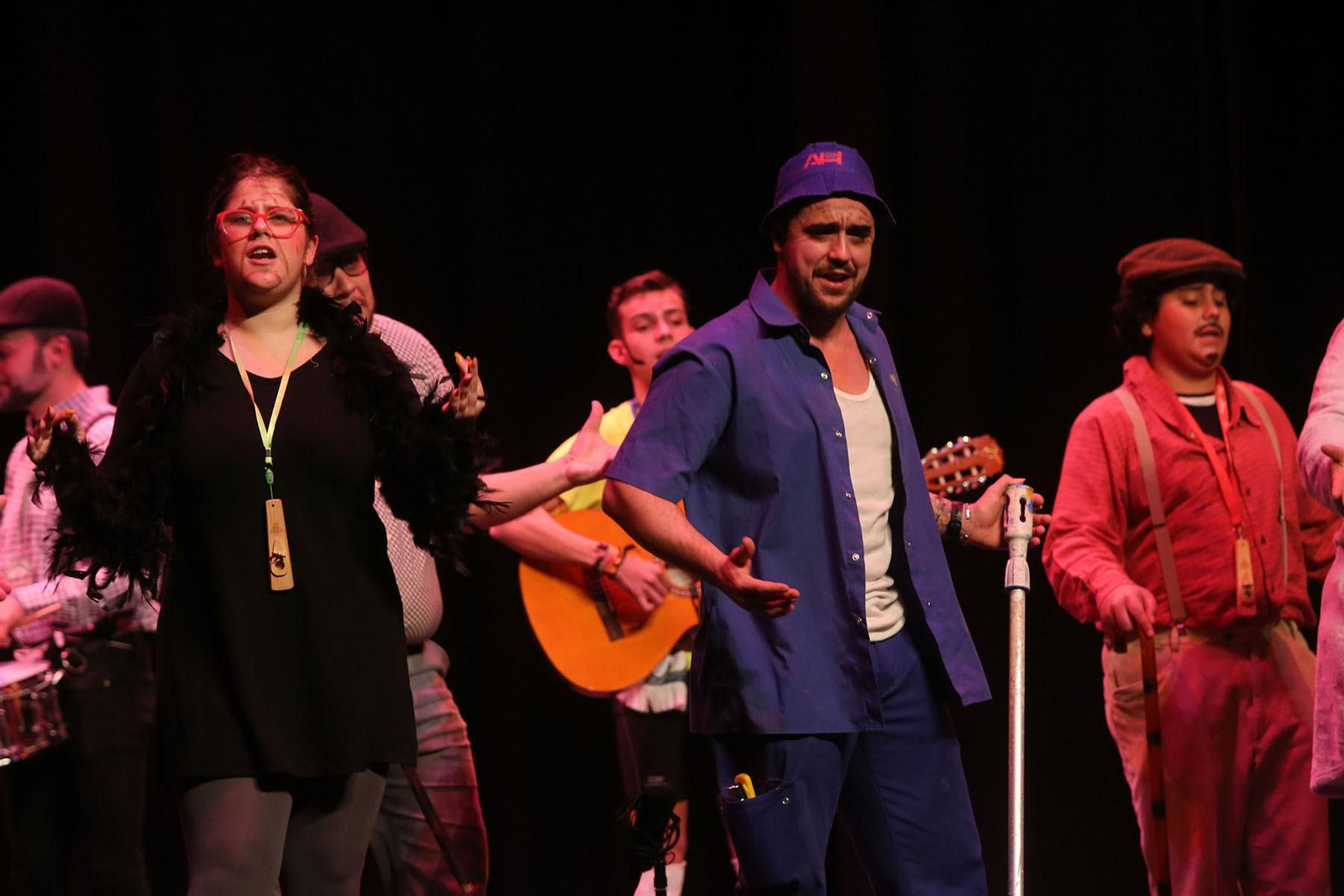 Cuarto día de preliminares del Carnaval Colombino en imágenes