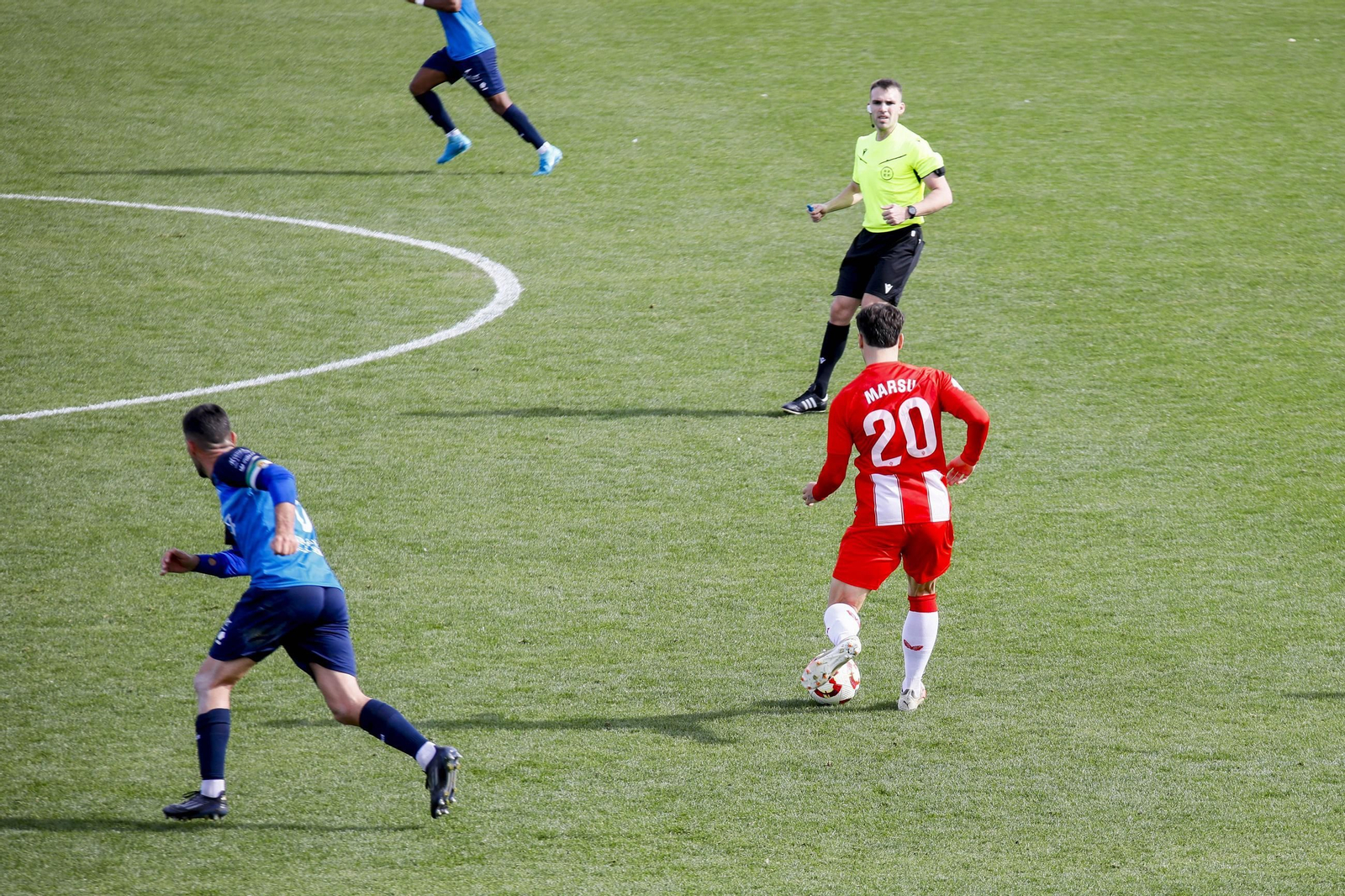Imágenes del partido entre Almeria B contra Villanovense de segunda RFEF