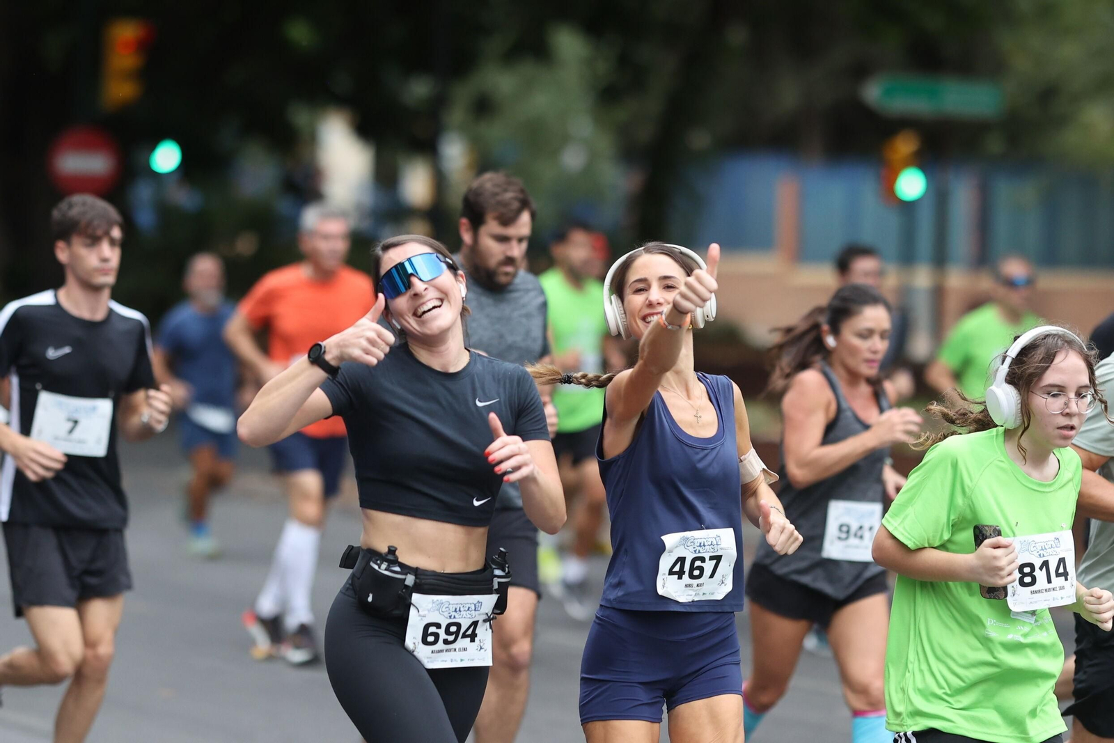 Las fotos de la VIII Carrera de la Prensa y la IV Marcha Solidaria de Málaga