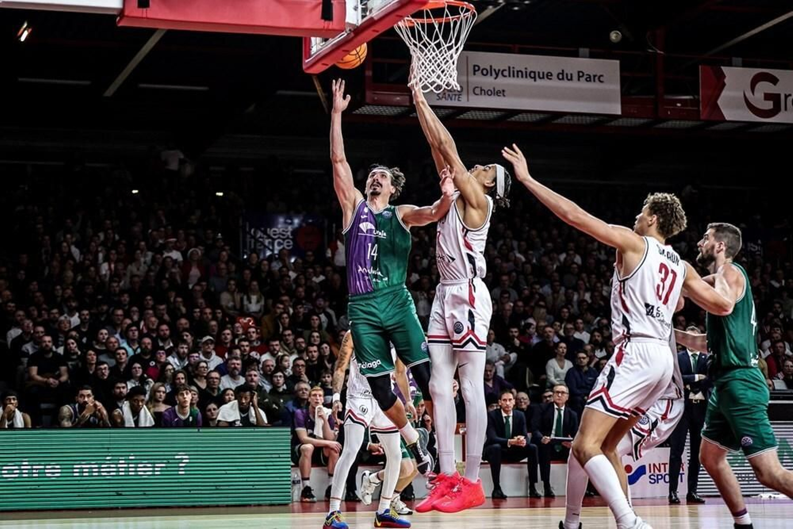 El Cholet - Unicaja, en fotos