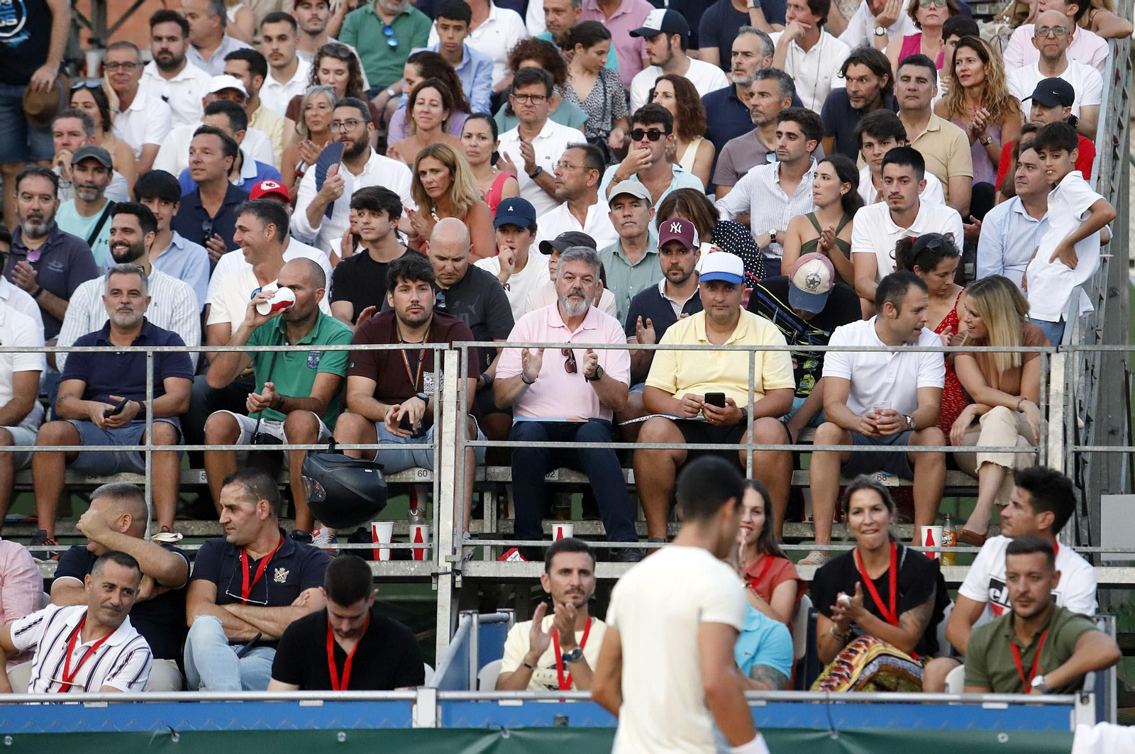 Copa del Rey de Tenis. Semifinal entre Carlos Alcaraz y Pablo Andújar