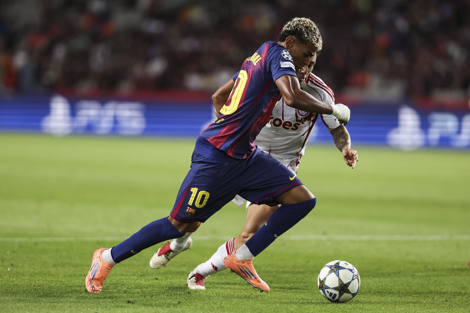 Las fotos del Barcelona-Olympiacos