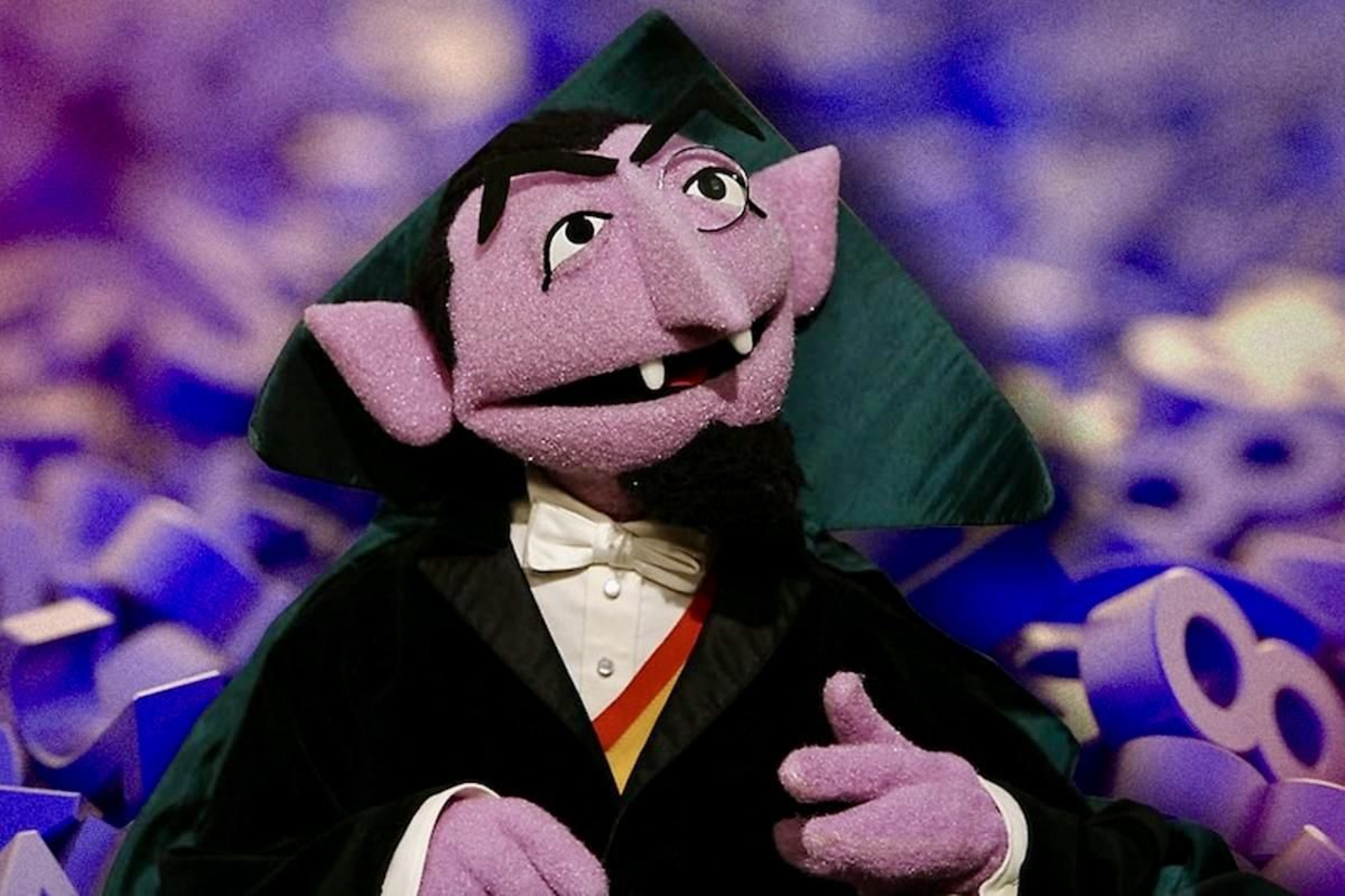 El conde Draco, personaje de Barrio Sésamo.