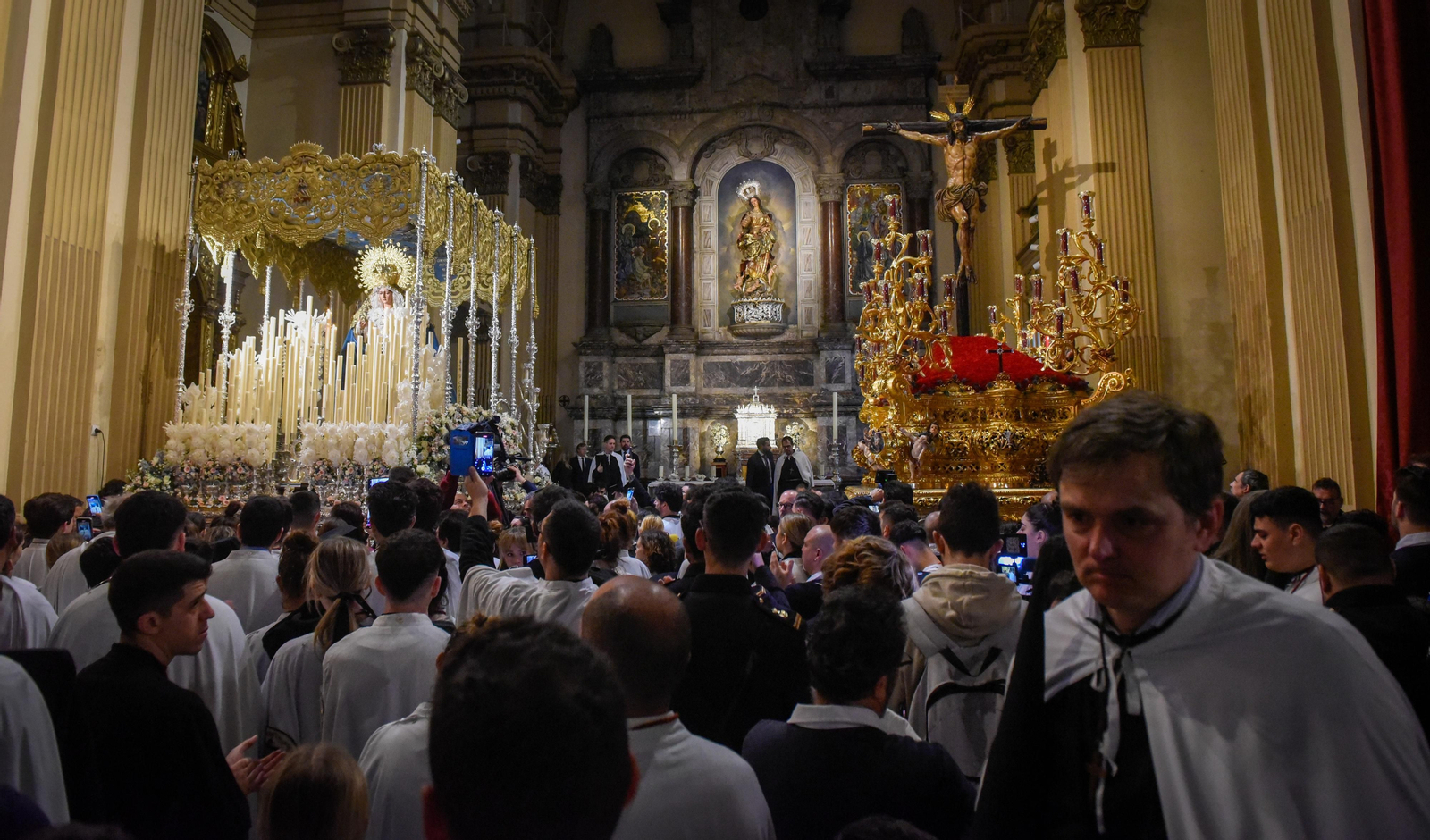 Las imágenes de la Hermandad de La Sed en la Semana Santa de Sevilla 2024